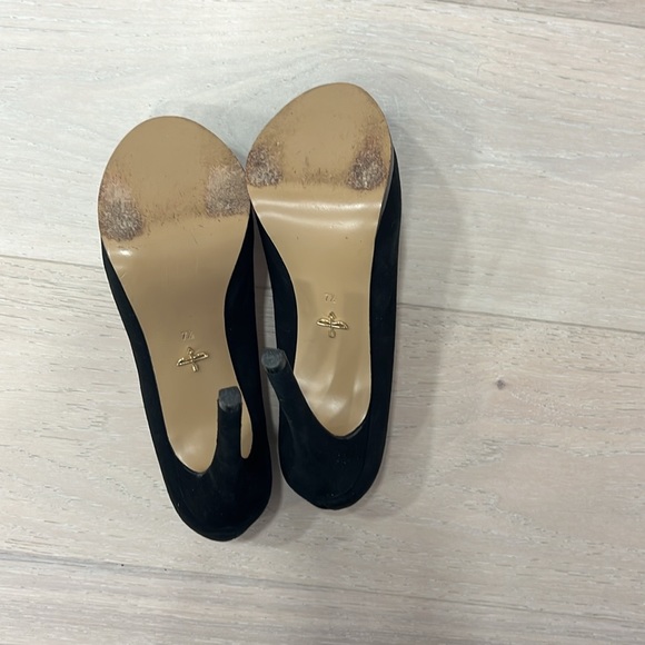 Pour la Victoire black high heels size 7.5 - Picture 3 of 4